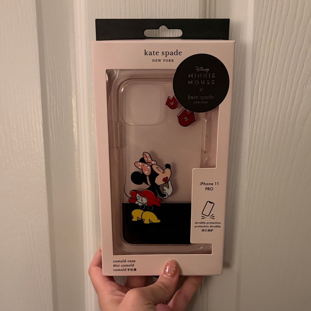 kate spade Minnie Mouse iPhone 11 Pro Case - Black, Pink, and Yellow